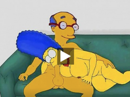 The simpsons nude